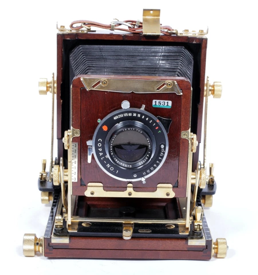 Tachihara 4X5 field camera W/ 150mm + 210mm Lenses + Holders +